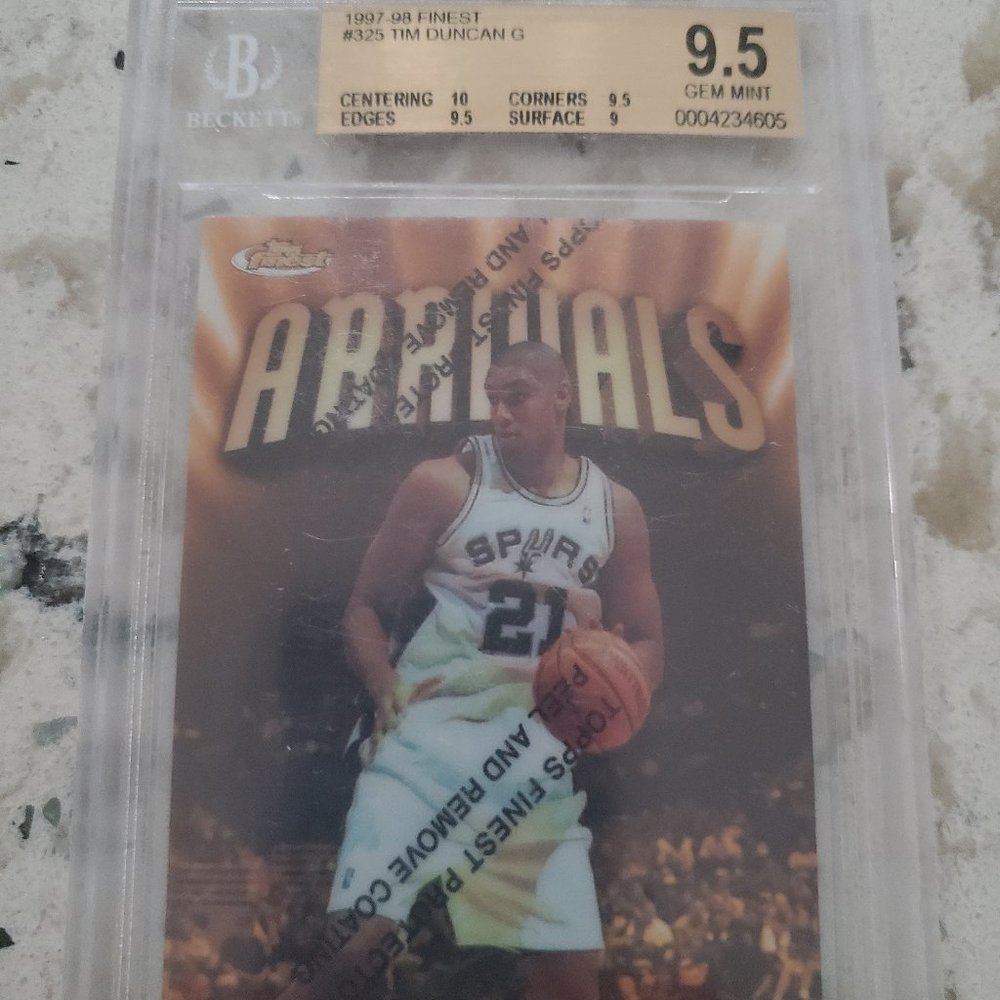 Tim Duncan Rookie 97/98 finest